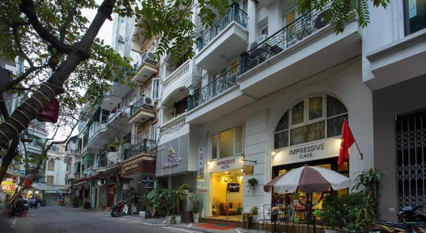 Hanoi Impressive Hotel Exteriör bild